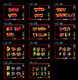 杭州中山花園二期A座E單位室內(nèi)設(shè)計(jì)圖梁志天